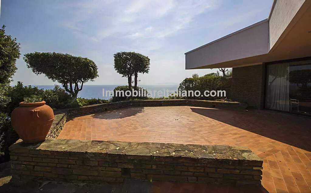 SOLDPunta Ala modern sea view villa with private pool