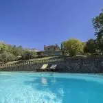 Saturnia Tuscany property, a perfect blend of old and new. Restored 18th Century farmhouse with dependance, landscaped gardens with pool and one hectare of land.