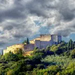Norman Castle For Sale In Italy with superb history, magnificent far reaching views over the Umbrian countryside and virtually fully restored.