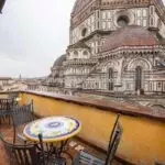 View from apartment terrace of Florence's Duomo