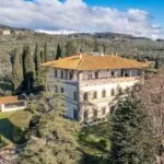 External view of VILLA FIESOLANA - Antique Florence villa for sale