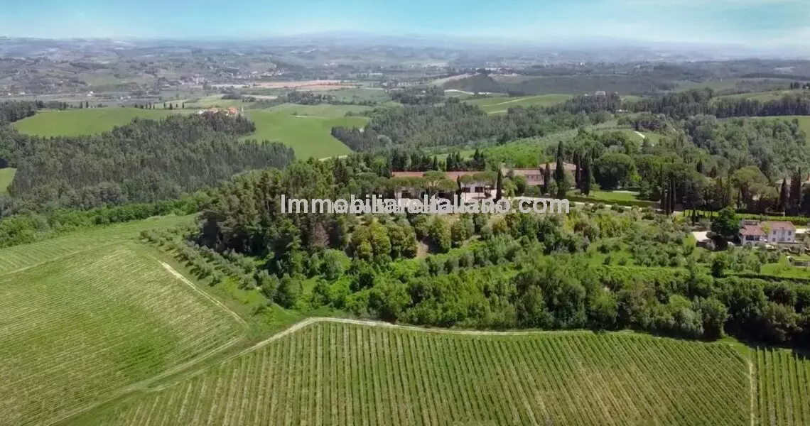 Tuscan Farm with Vineyard