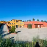 External view of winery for sale in Italy
